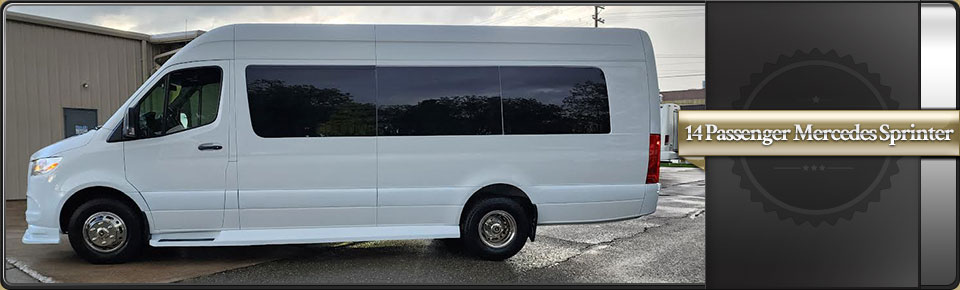 14 Passenger Mercedes Sprinter